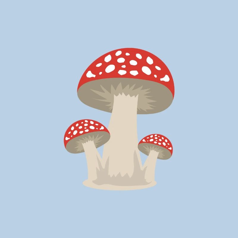 Mushroom lucky guy forest gift idea