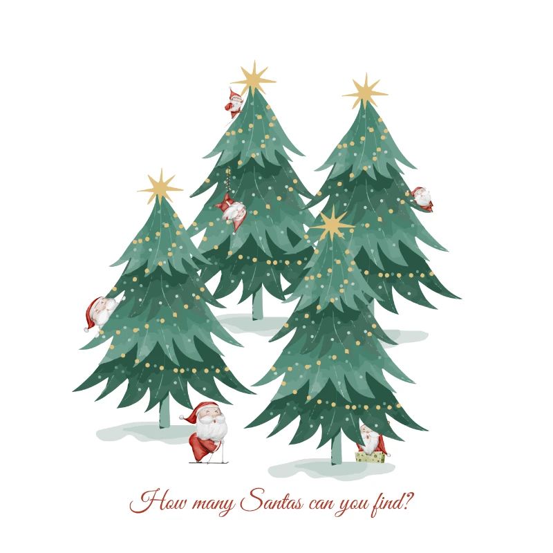Cache-cache le Père Noël