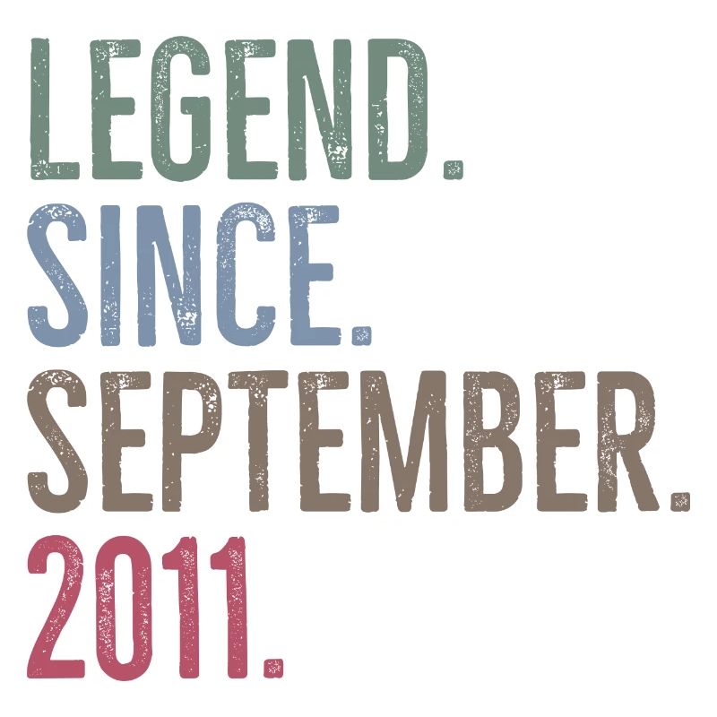 Legend Since September 2011