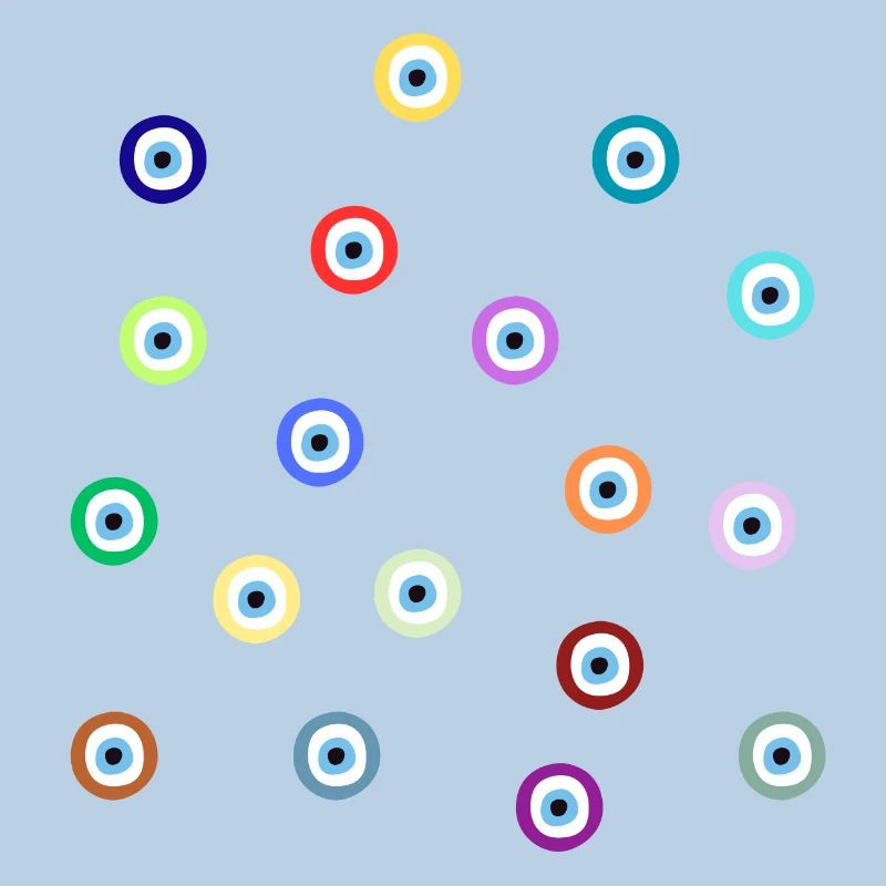 Œil multicolore