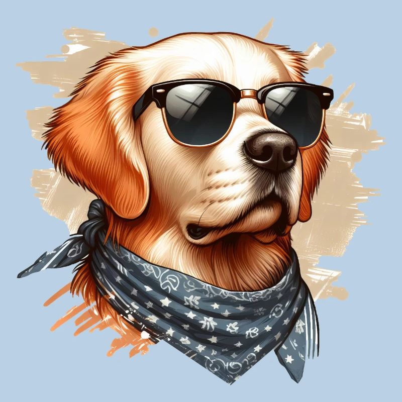 Retriver doré Splash Art