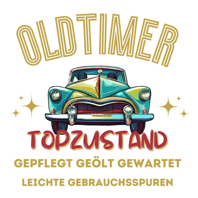 Oldtimer Auto Jahre Geburtstag