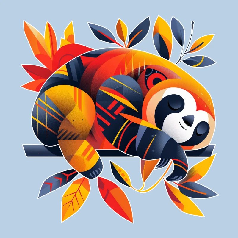 Sloth | abstract artwork