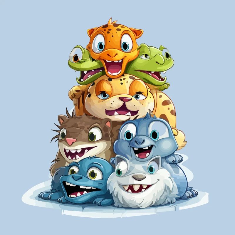 Les constructeurs de pyramides loufoques