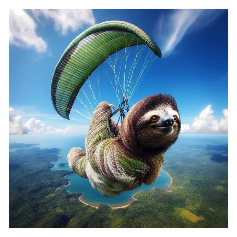 Faultier Wanderer Paragliding