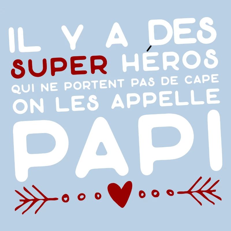 Papi super héros cadeau papy