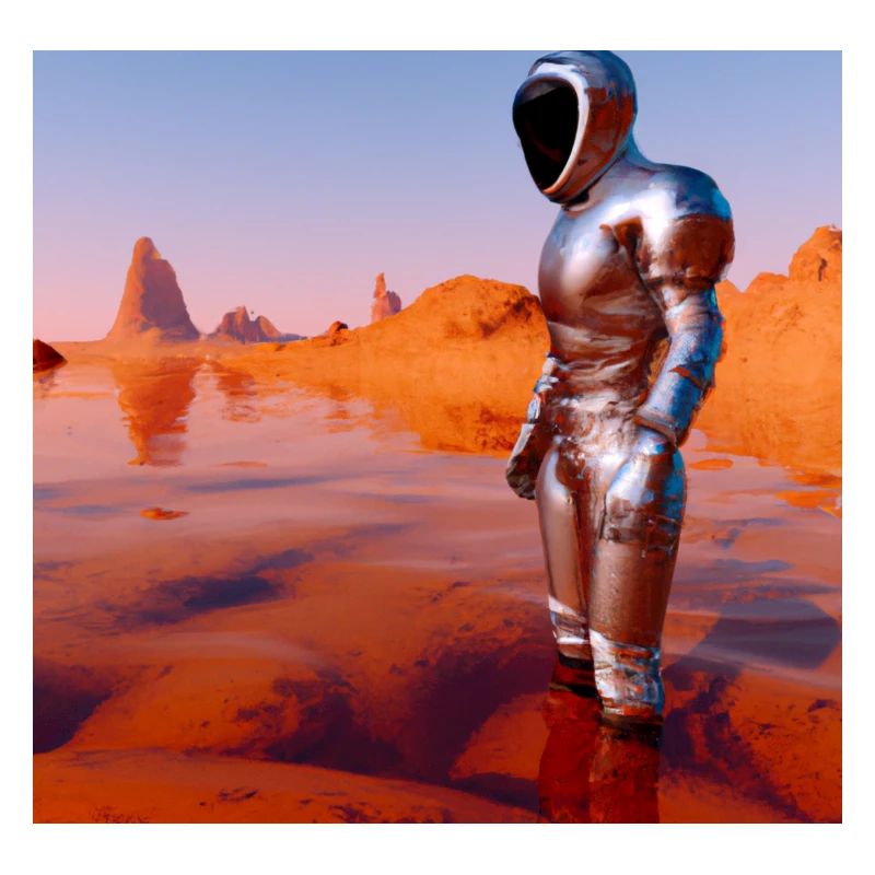 Plongeur sur Mars