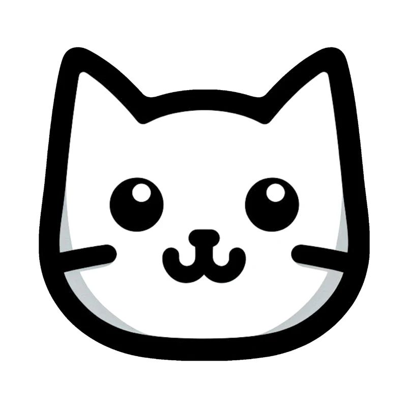 Conception simple pour chat