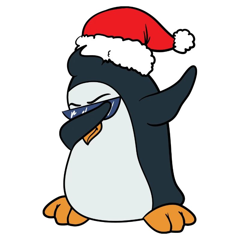 Noël Dabbing Dab Pingouin