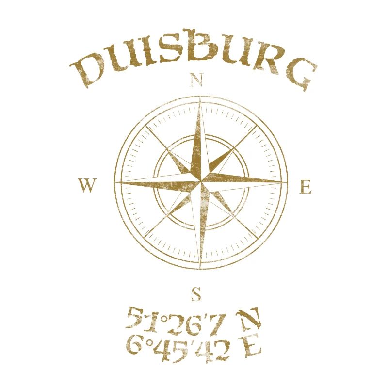 Compass GPS coordinates Duisburg