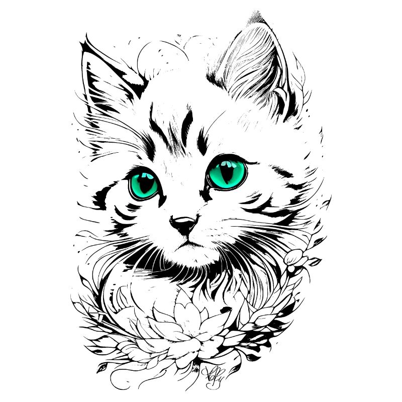 Kätzchen-Tattoo 🐾 2