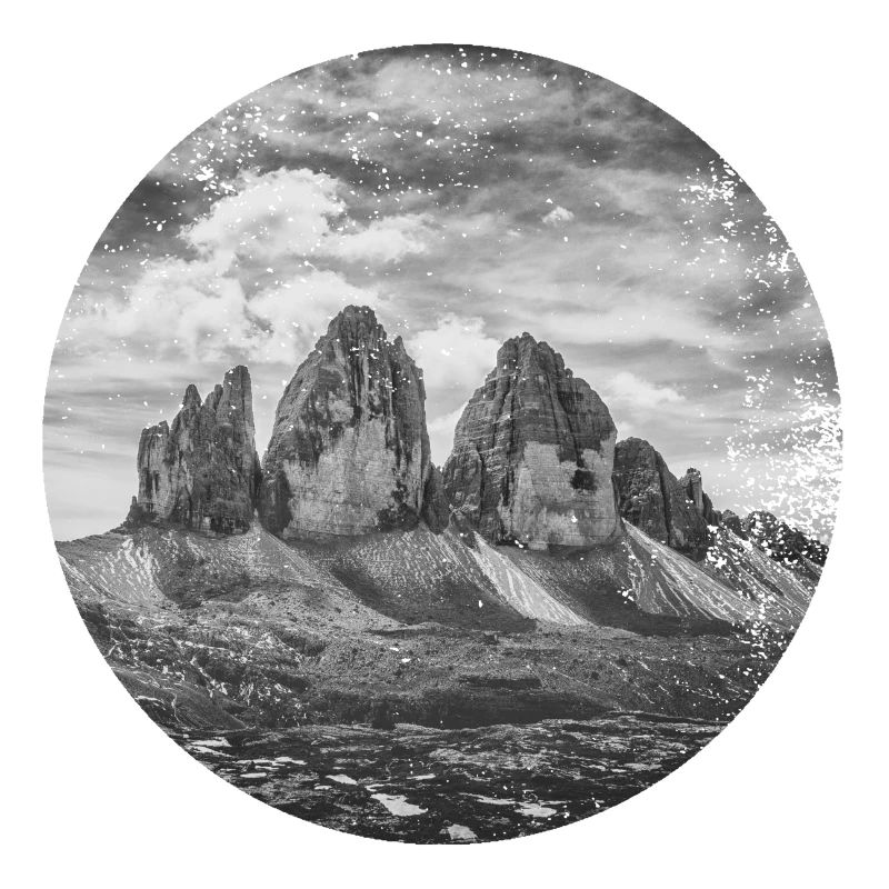 Three Peaks Dolomites Geometric shape Polygon