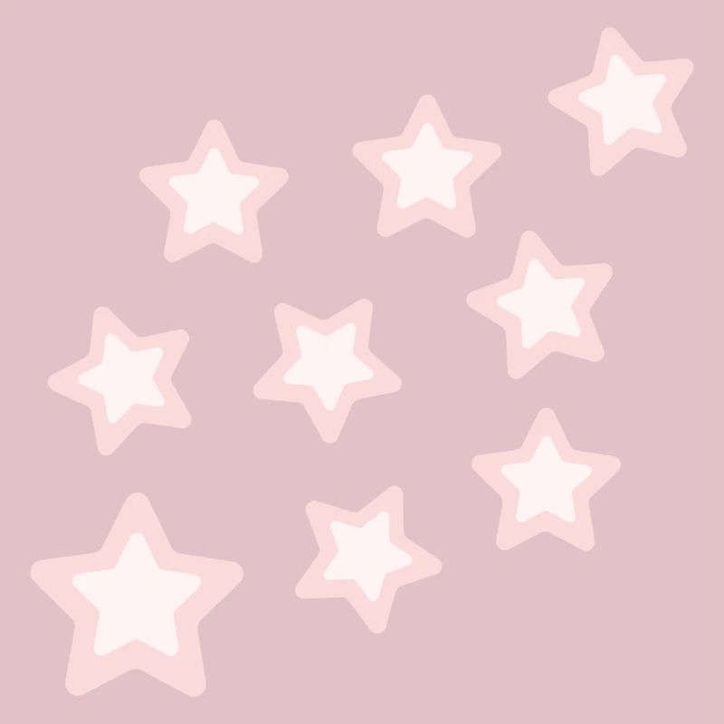 Astérisque rose