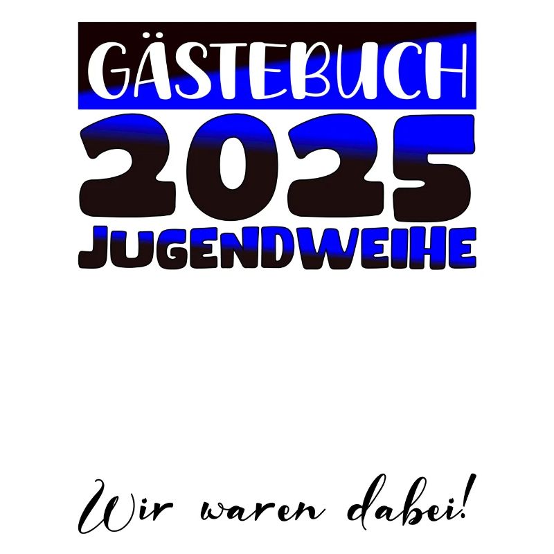 Jugendweihe 2025 Gästebuch Geschenk Mädchen Jungen