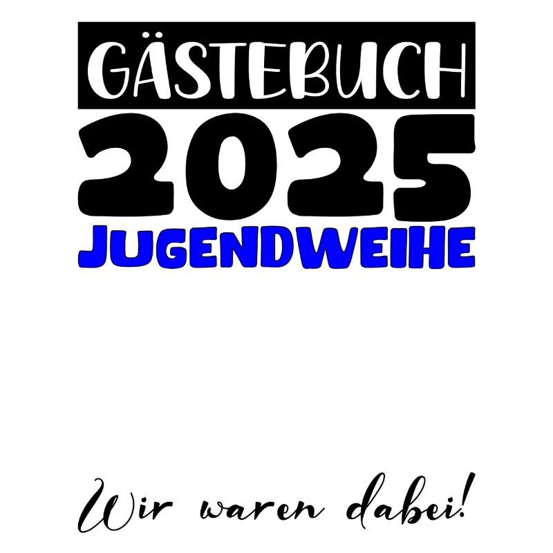 Jugendweihe 2025 Gästebuch Geschenk Mädchen Jungen