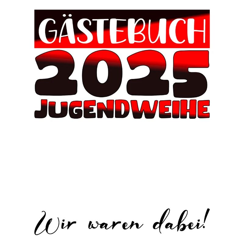 Jugendweihe 2025 Gästebuch Geschenk Mädchen Jungen