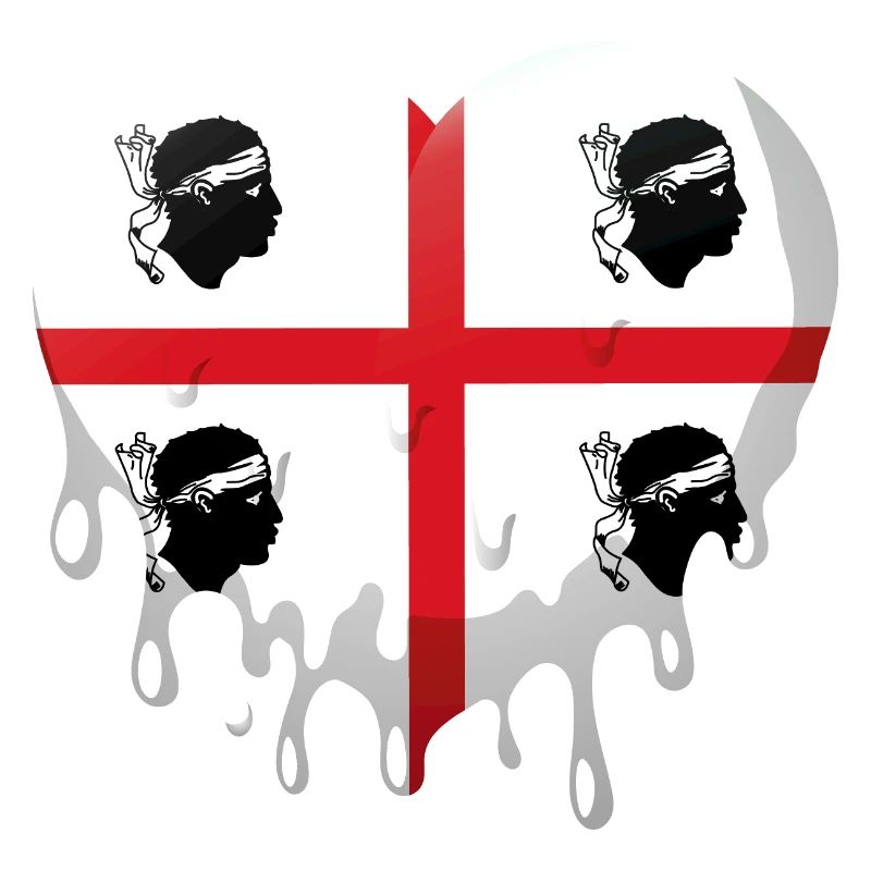 Sardaigne Drapeau Sarde Drapeau Sardegna Drapeau