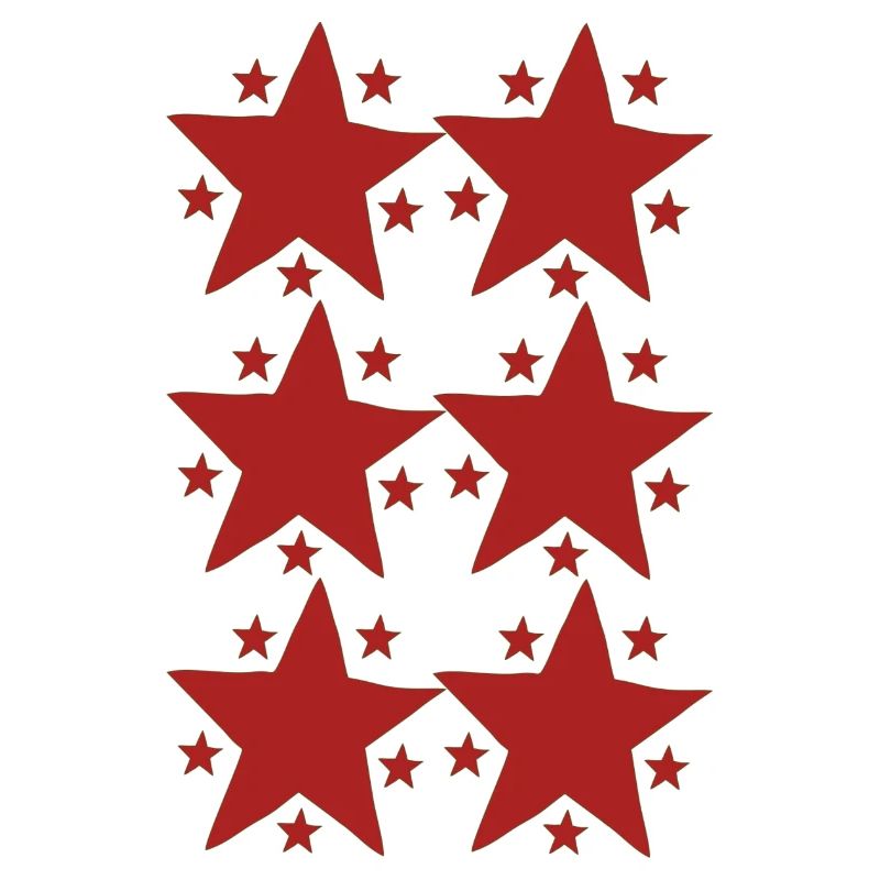 étoiles rouges