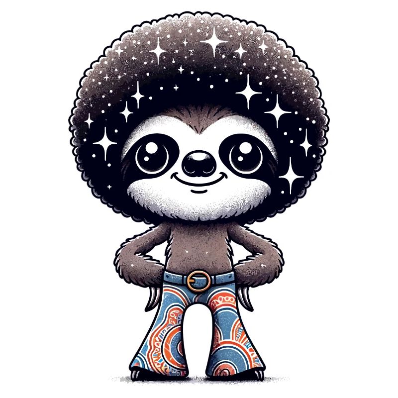Disco Sloth: Starry Night Groover