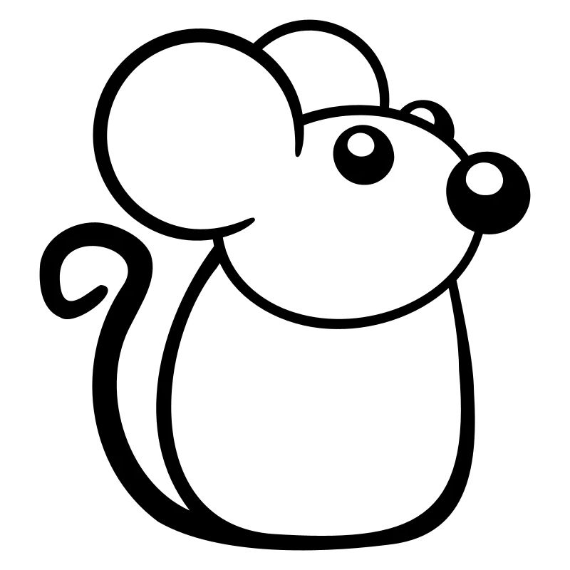 Mouse Mouse Cute Little Rat Rodent Friendly