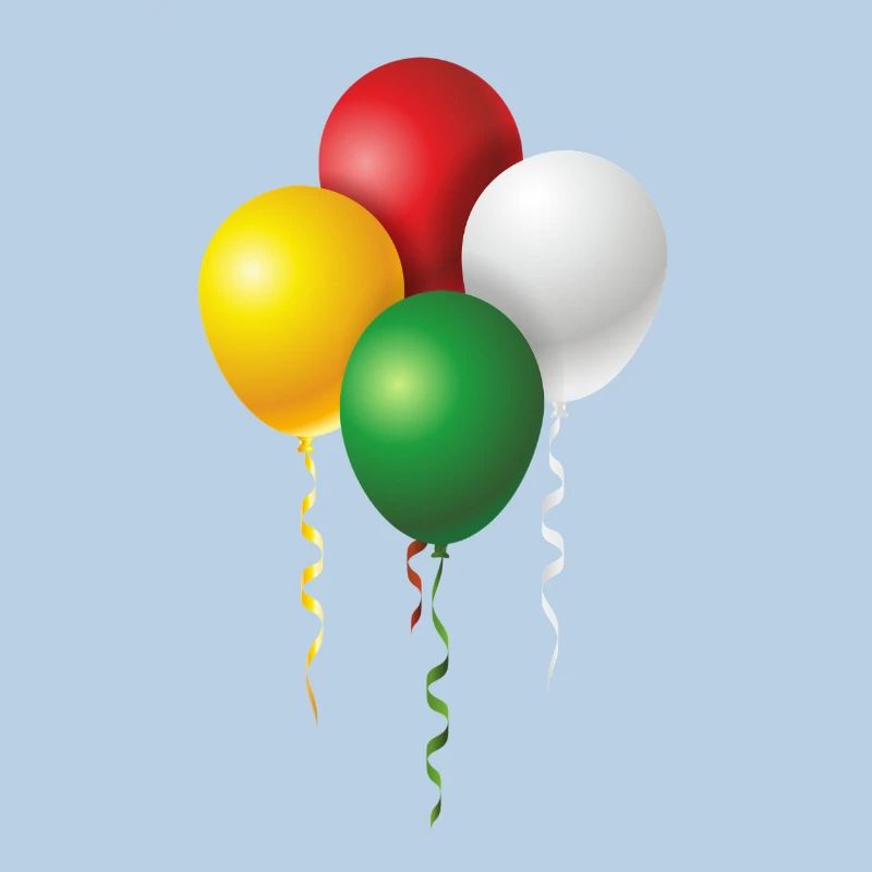 Luftballons zu Fasching oder Karneval