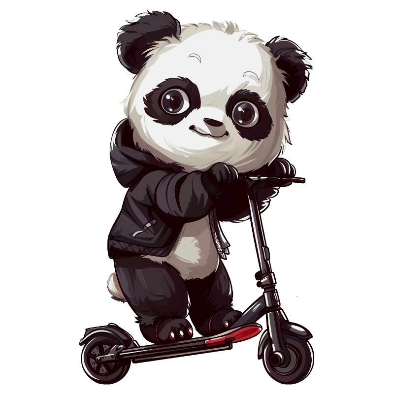 Panda Scooter