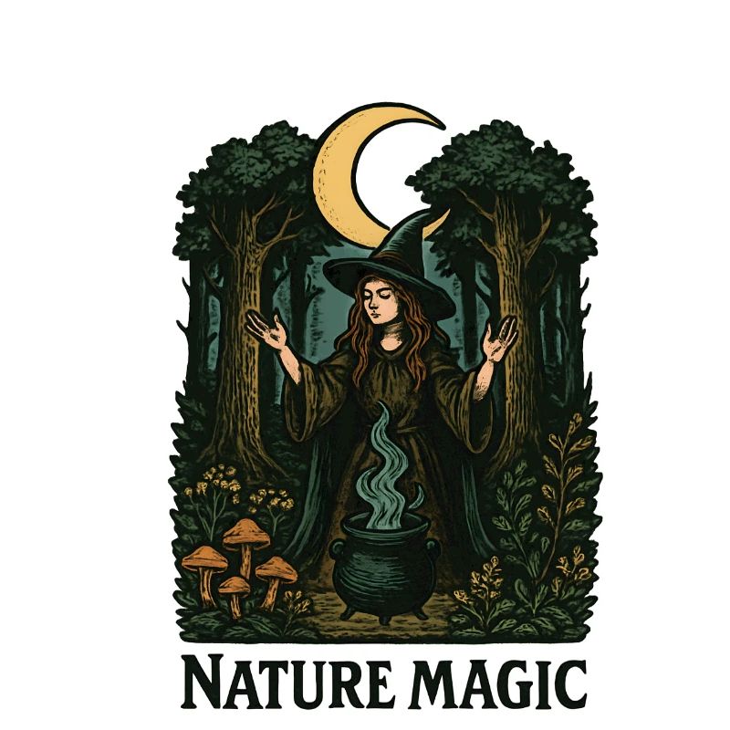 Forest Witch Moon Spell