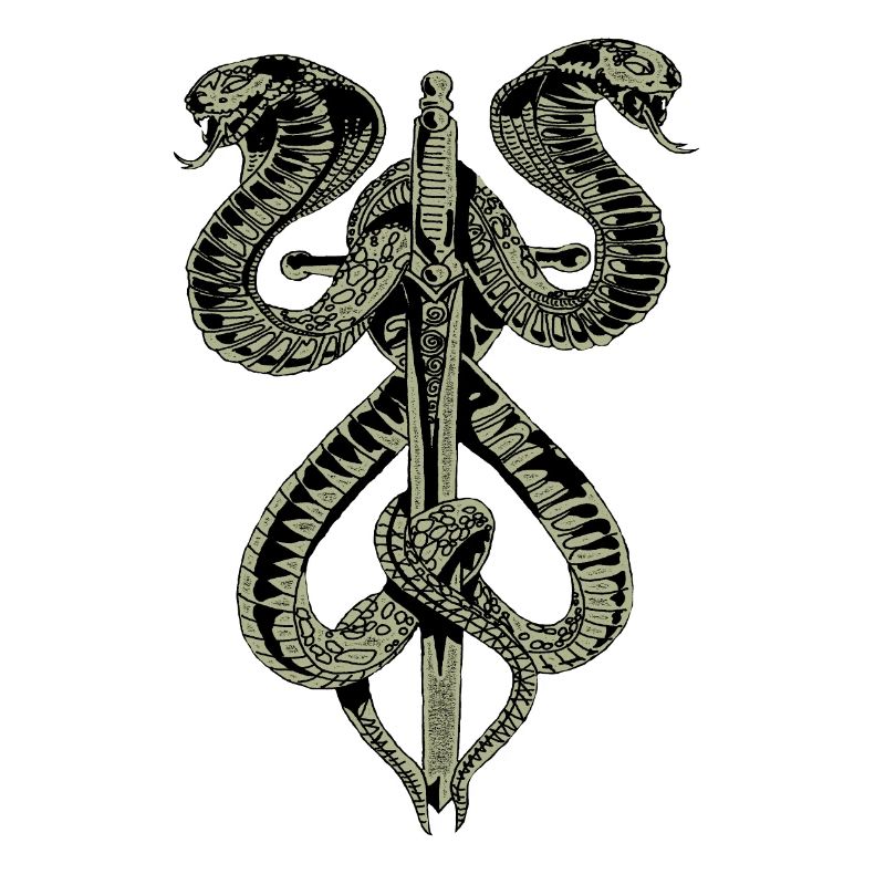 Épée de serpent Gothique Mode Fun Fun