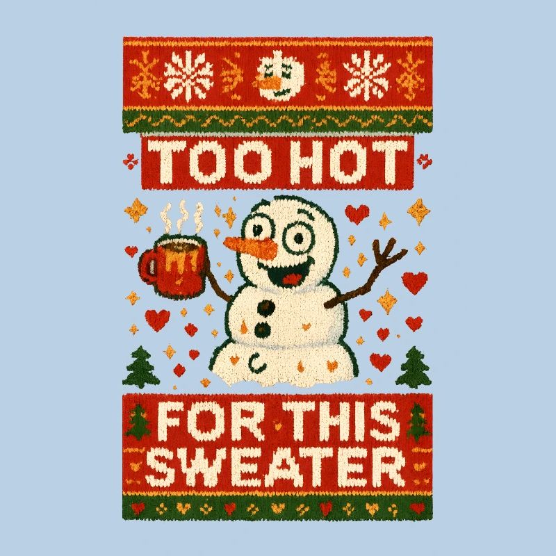 Noël moche Trop chaud pour ce pull