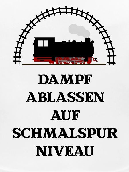 Dampf Ablassen Schmalspur
