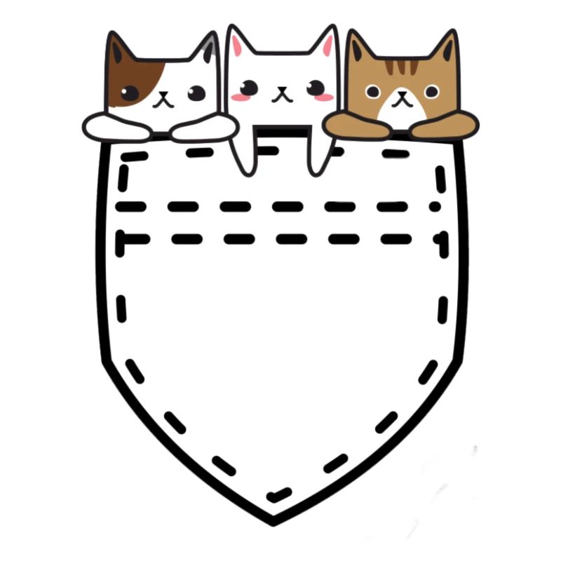 Katzen in einer Tasche