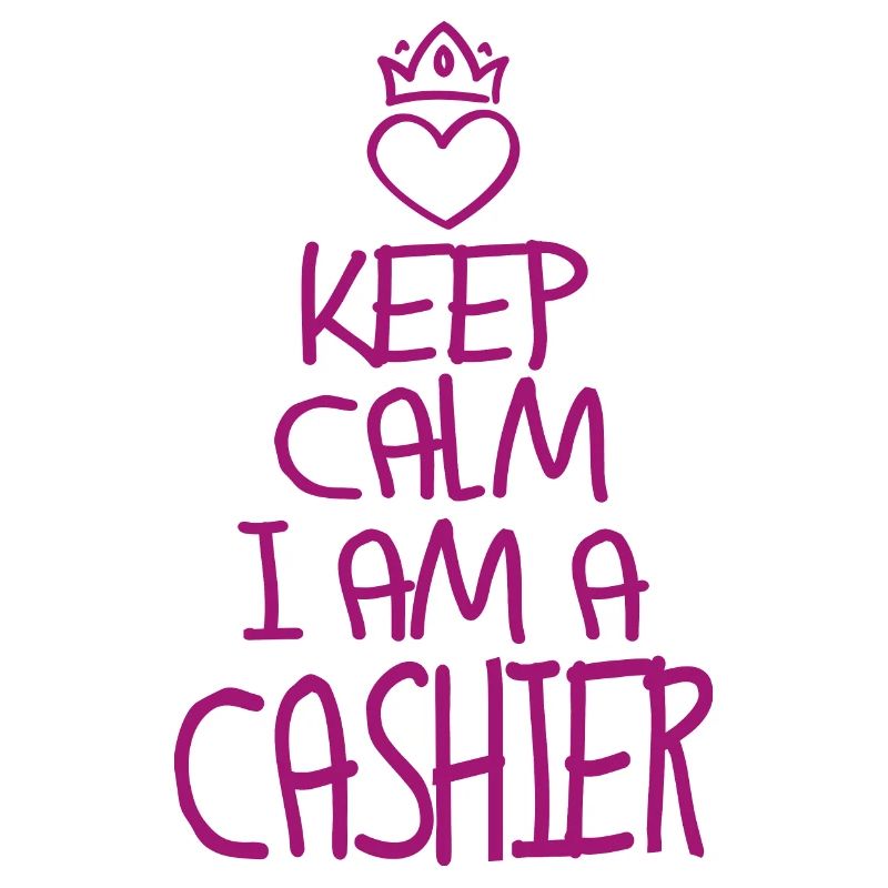 Keep Calm Kassierer cool Kassierer Geschenk