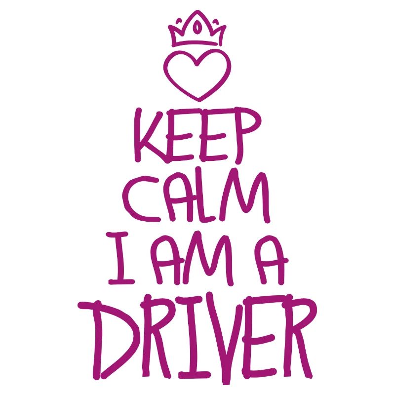 Keep Calm Fahrer cool Geschenk