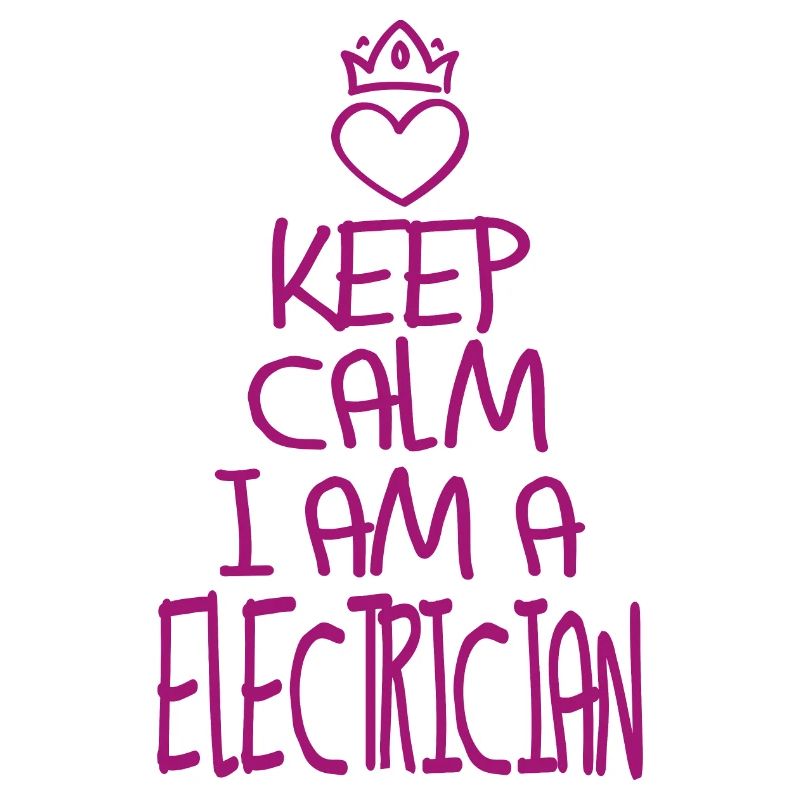 Keep Calm Elektriker cool Geschenk