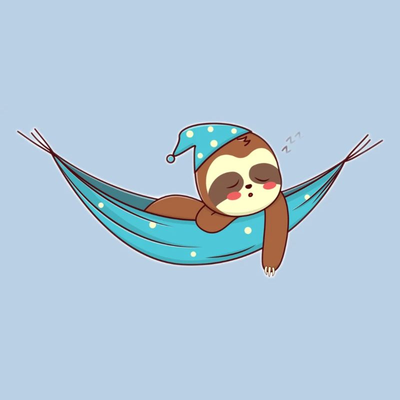 Sleeping Sloth Cute Cute Sloth Gift Idea