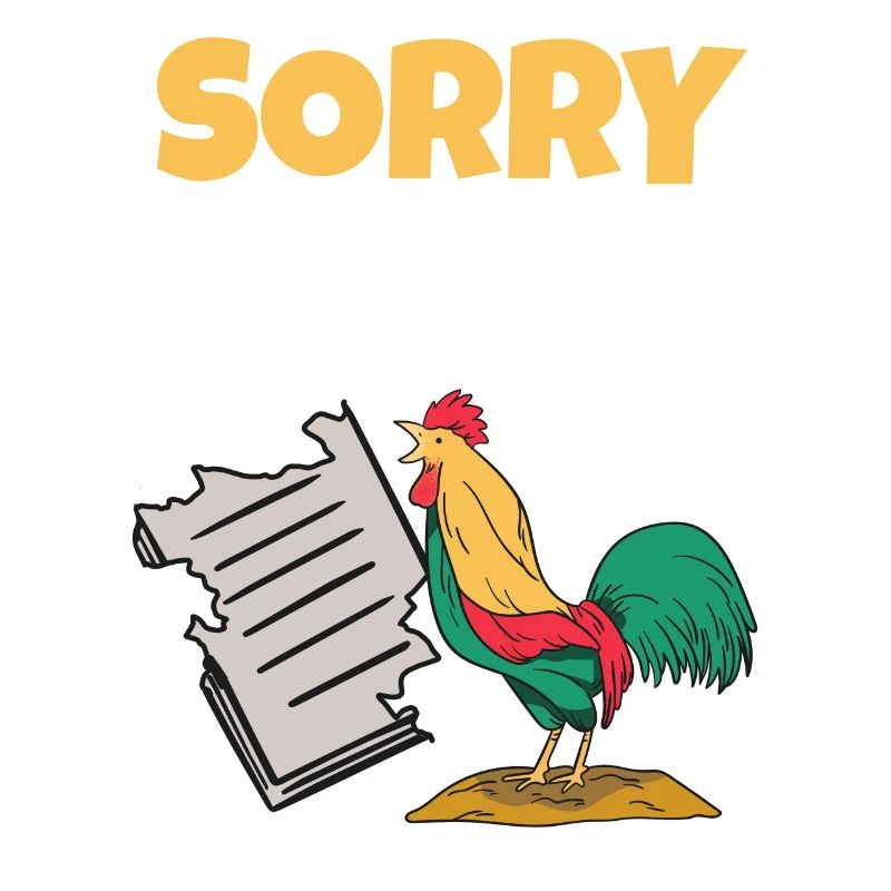 Le poulet a mangé Mes devoirs Idée de cadeau