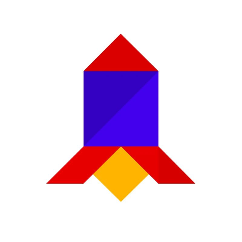 Fusée - Tangram