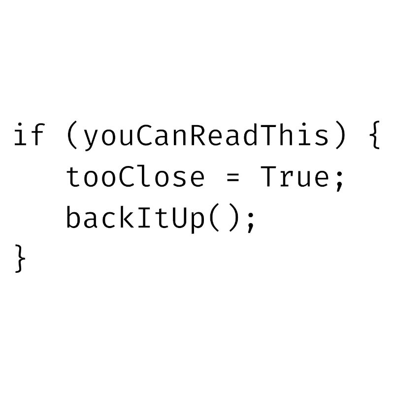 Personal space funny computer geek programmer joke