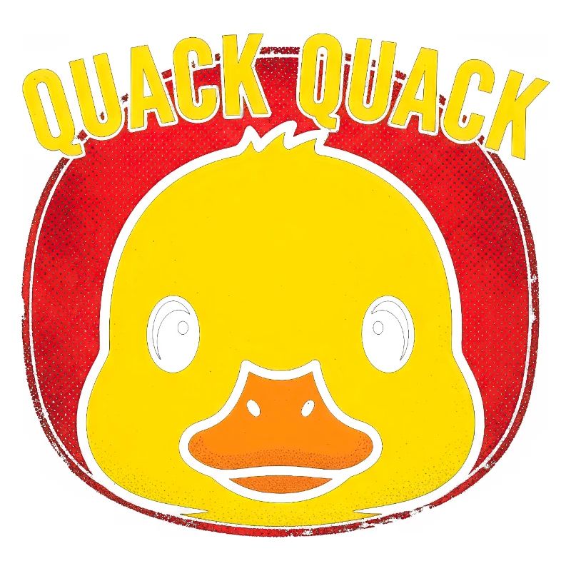 Quack Quack Duck Pop Art