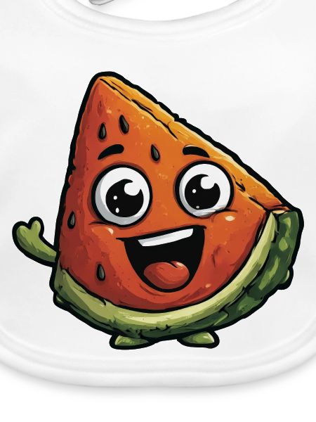 Lachende Wassermelonenscheibe