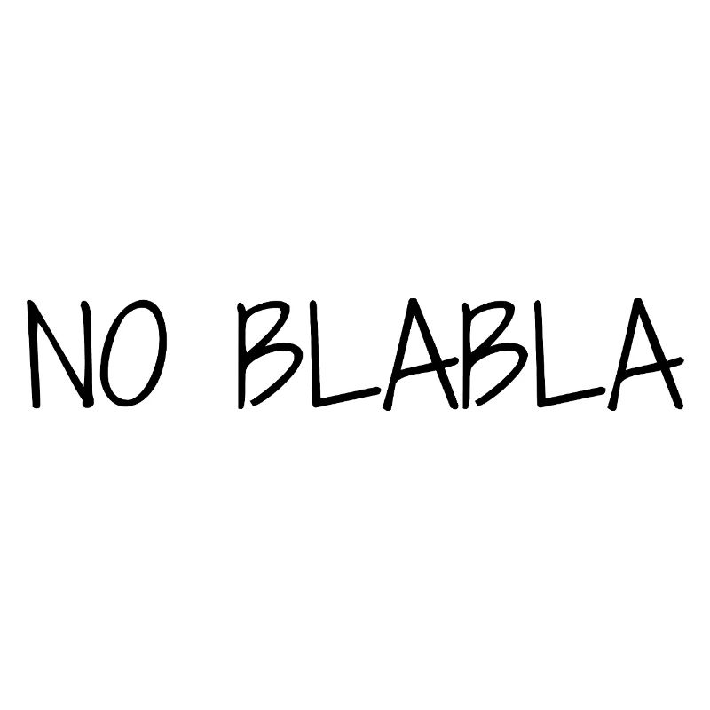 No blabla - funny