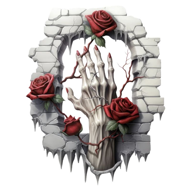 Roses and Illustrations: A Gothic Collection