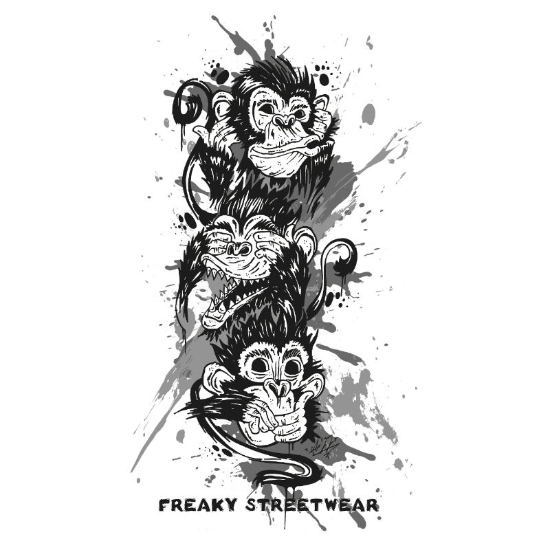 three monkeys