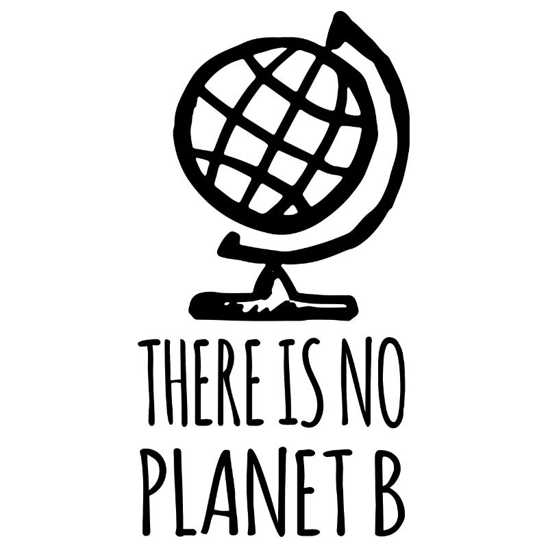 There is no Planet B - Globe Terrestre