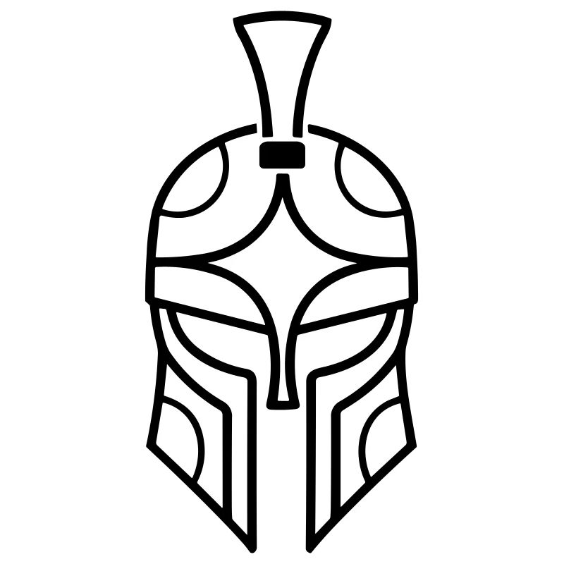 Spartan helmet
