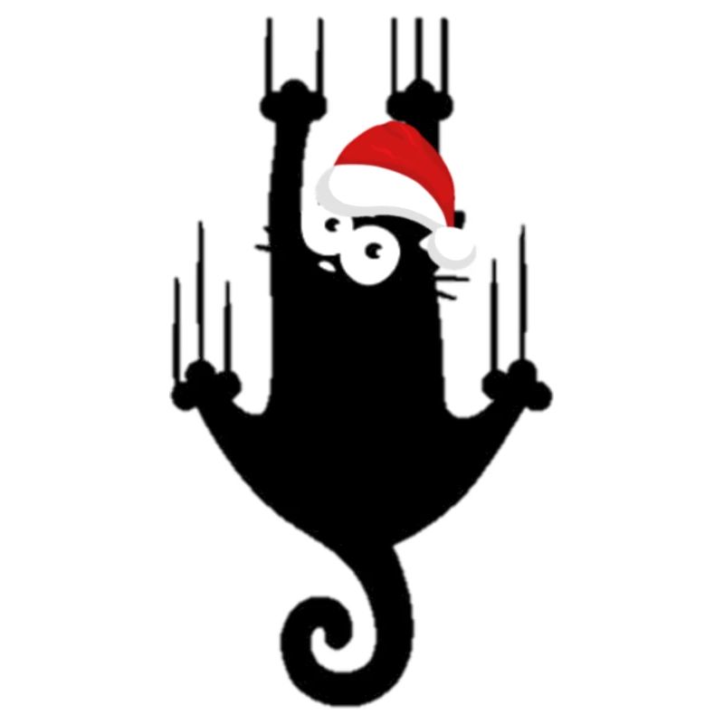 chat de Noël