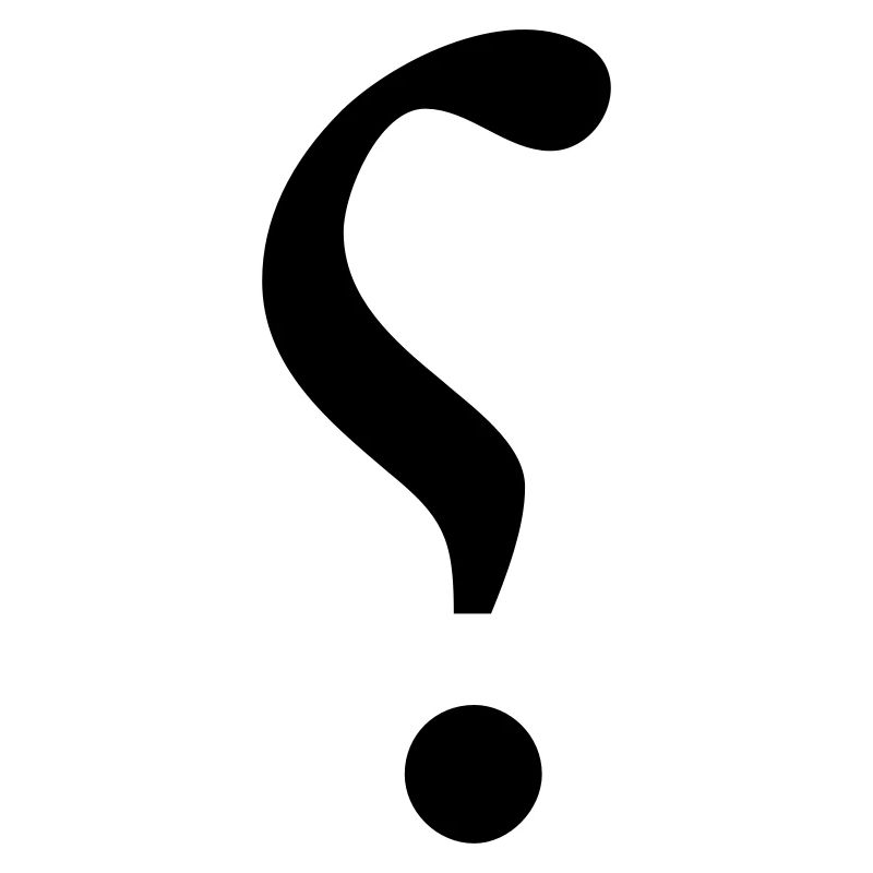 Point d'ironie / ironic mark (1c)