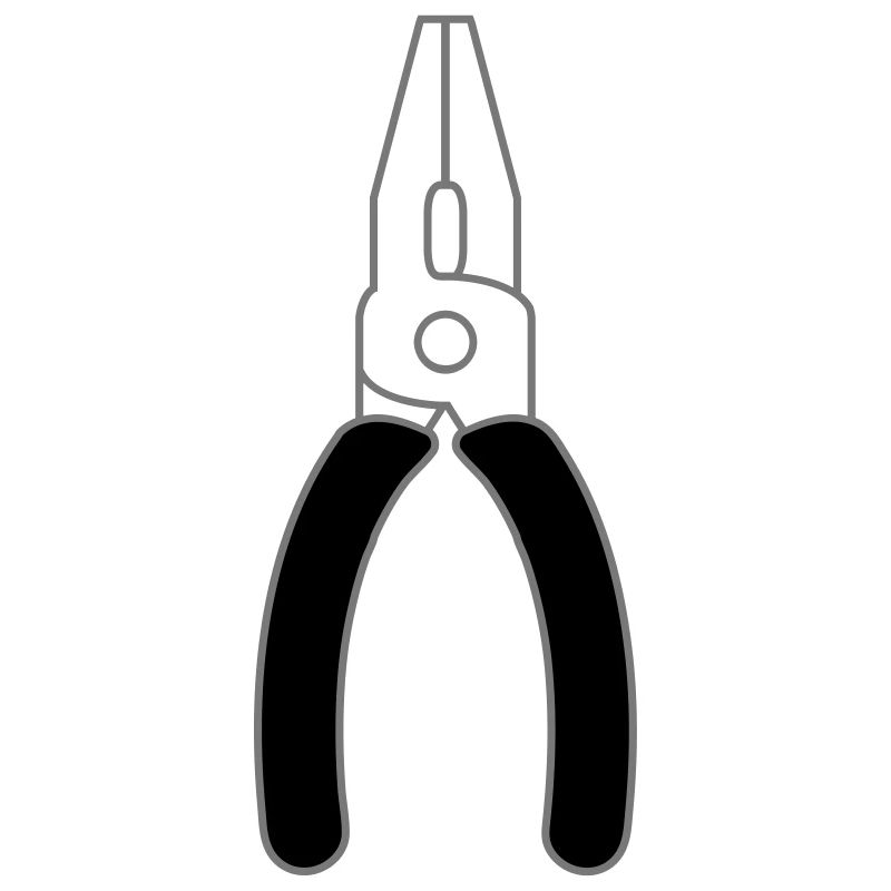 Outil de pince à logo