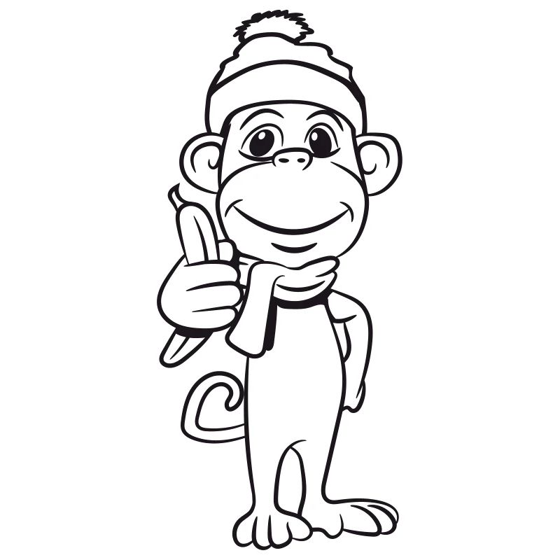 singe doux doux