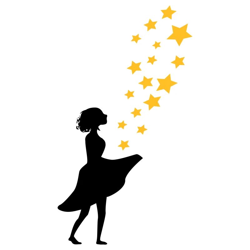 stars girly magic